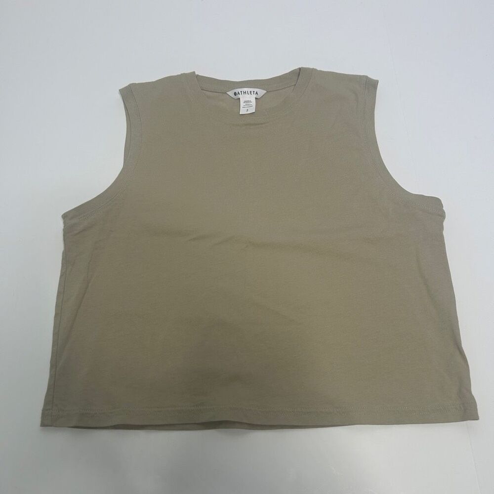 ATHLETA True Cotton Crop Tank Bundle of 4 Tanks - Size Small - Picture 3 of 6